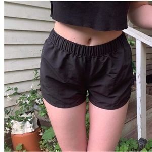 Black Patagonia Workout Shorts